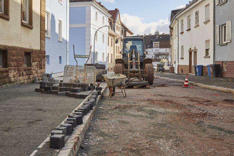 Ausbau Rheinbergstraße