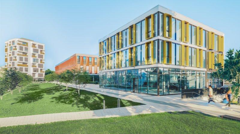 Bahnhofsarenal Gleiskarree