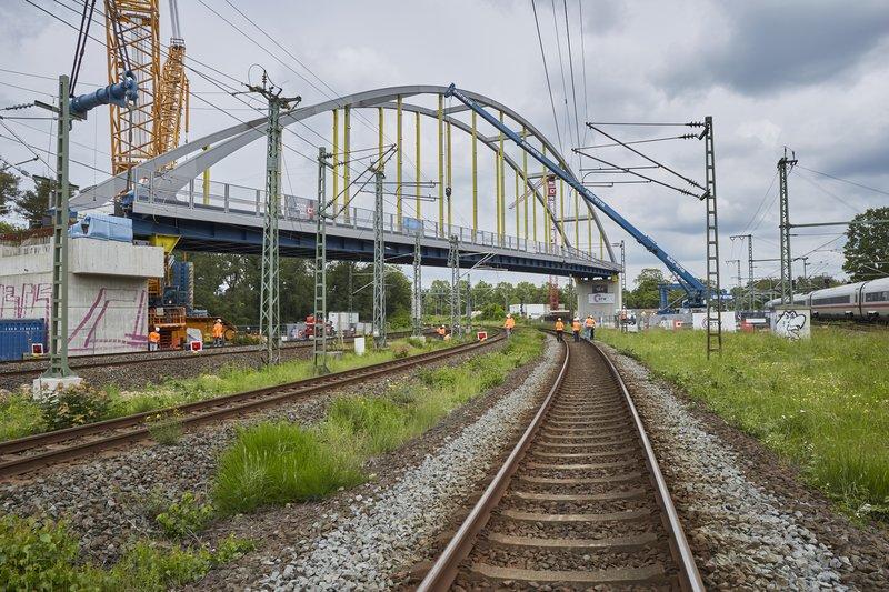 Stabbogenbrücke – Frankfurt