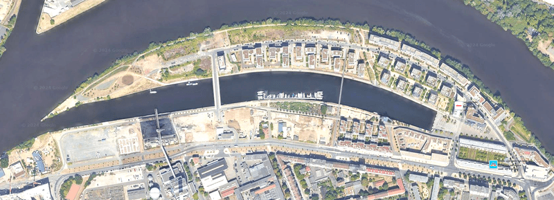 Hafen Offenbach Hafenallee